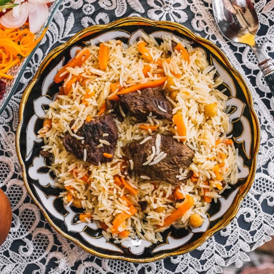 Delicious Lamb Biryani Awaits
