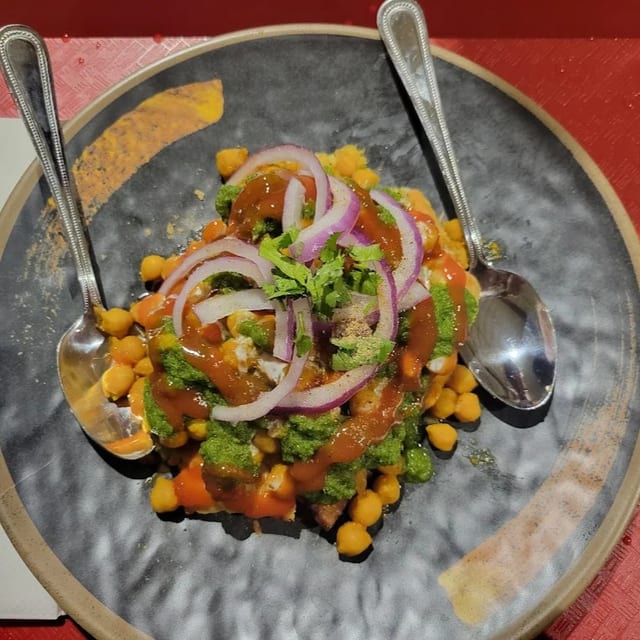 Samosa Chaat.