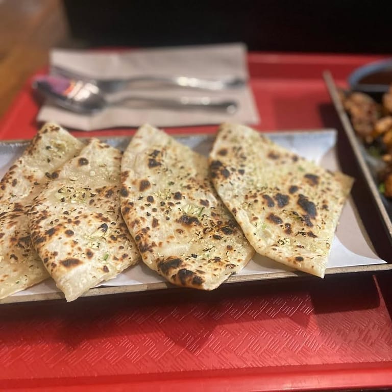 Savor our fresh naan