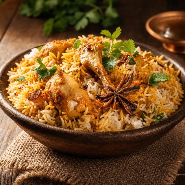 Chicken Biryani.