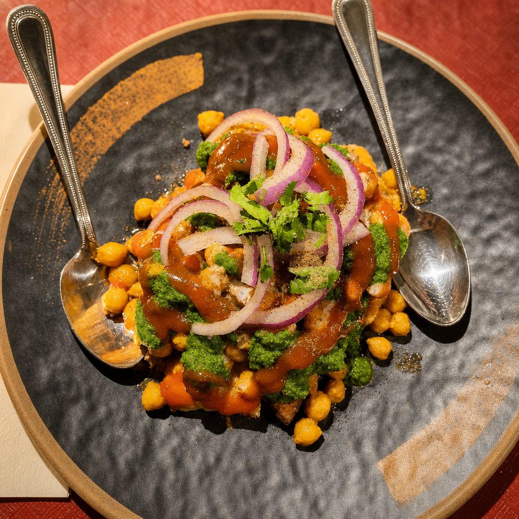 Samosa Chaat.